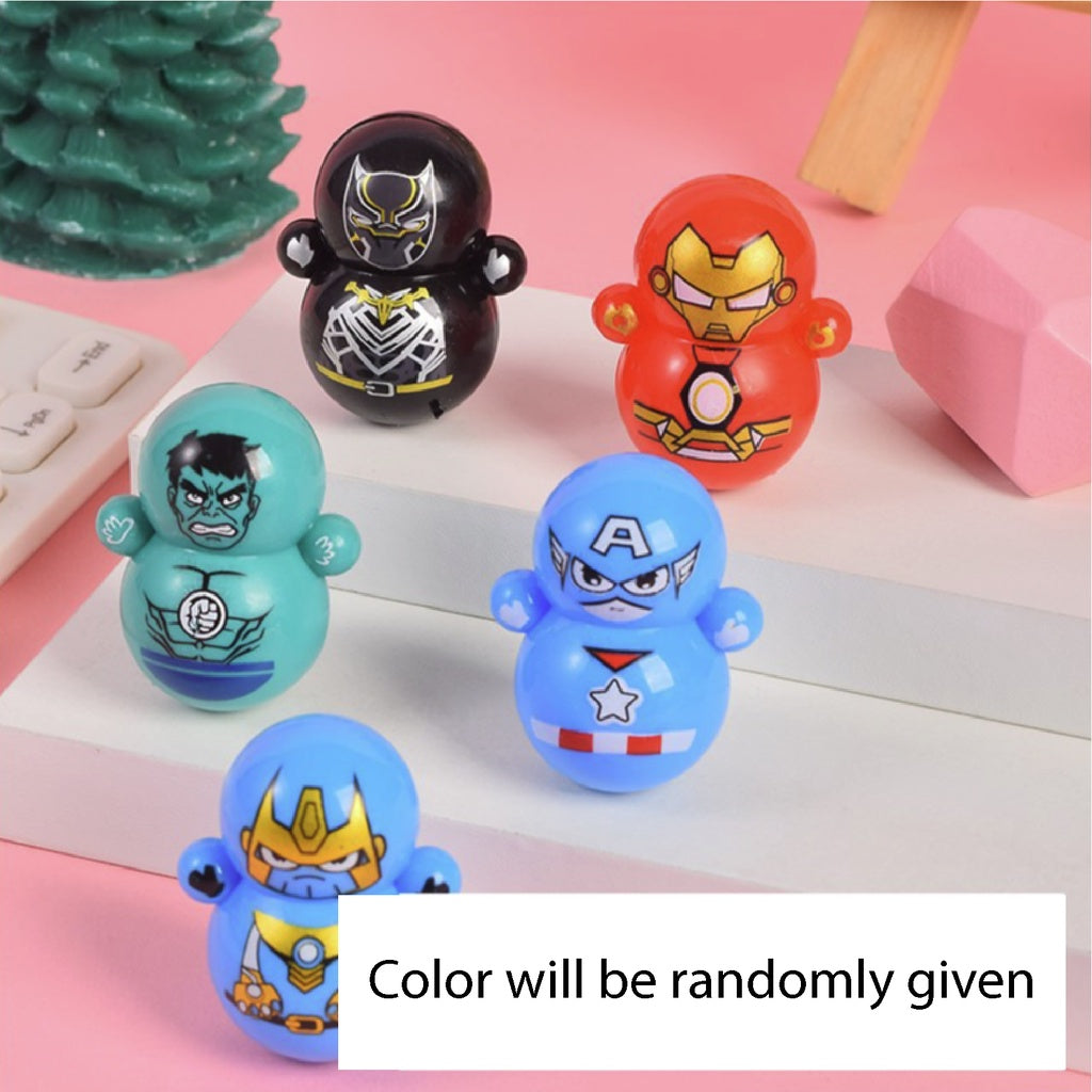 Tumbler Toy | Tiktok Funny Mini Space Astronaut Snowman Lucky Cat Squid Stress Relief FidgetKids Baby - Boo & Bub
