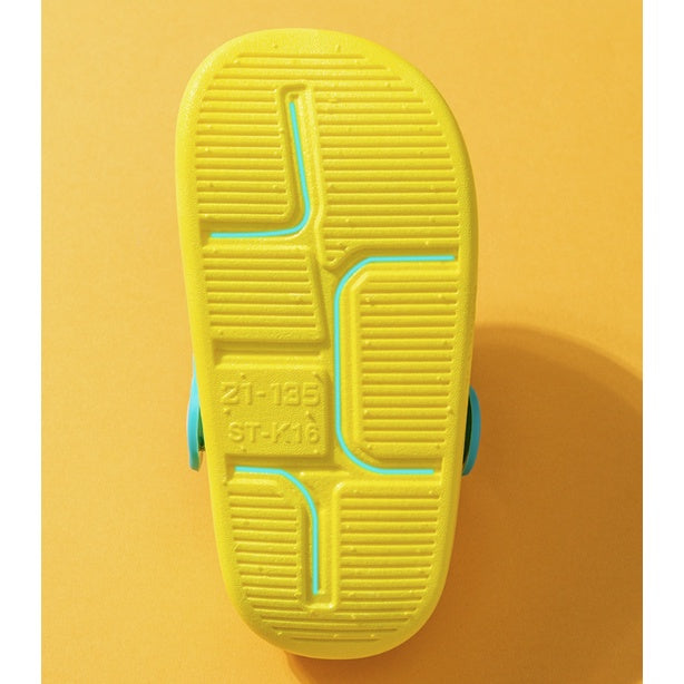 Kids Cartoon Crocs Shoe | Summer Slippers Flipflop Casual wear shoes | Kasut Clog Kartun Antislip selipar - Boo & Bub
