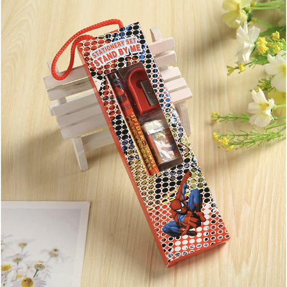 5pcs Pencil Stationery Set with Box | Gift Goodies Setfor children birthday christmas party | pensil Kartun - Boo & Bub