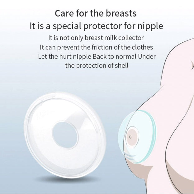Silicone Breast Milk Collector Shell | Silicone Breast Pad Feeding Milk Saver Protect Sore Nipples baby - Boo & Bub