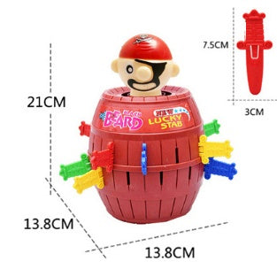 Funny Pirate Barrel Toys Lucky Game | Children Gadget Jokes | Tricky Pirate Barrel - Boo & Bub