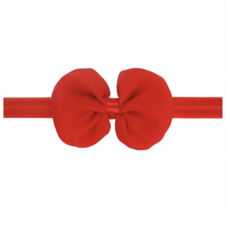 Baby Ribbon Headband | Newborn Cute Girl kids Bow Elastic Hairband headwrap Children Hair Accessories - Boo & Bub
