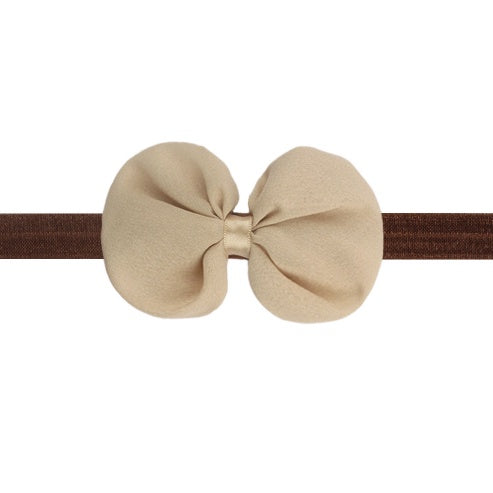 Baby Ribbon Headband | Newborn Cute Girl kids Bow Elastic Hairband headwrap Children Hair Accessories - Boo & Bub