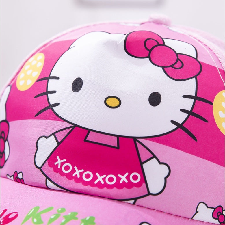 Kid Cartoon Cap | Children SunSummer Caps Girls Hat Mickey Minnie Spiderman Frozen Elsa Sophia Baby Boy - Boo & Bub