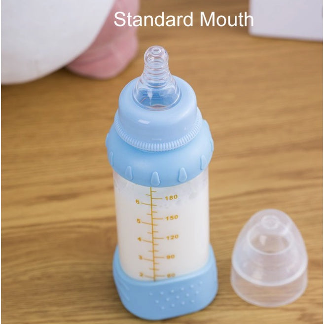 Standard Thin Natural Baby Puting Teat | Replacement Nipple Bottle Silicone Botol Susu BPA Free Lembut - Boo & Bub