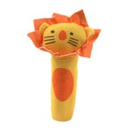 Baby squeaky rattle BB Sticks | Beep Soft Plush Doll Crib Hanging Hand Montessori Educational Toy Animal Doll - Boo & Bub