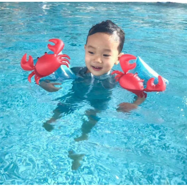 Cartoon Inflatable Swim Arm Rings | Floats Bands Sleeves Rings Tube Assisted safety Kids Children Swimming Pool - Boo & Bub