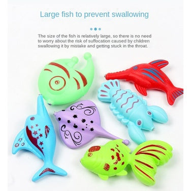 Children's Magnetic Fishing Toy | Parent-child interactive Toys | Kids Fish Baby Bath Toys - Boo & Bub