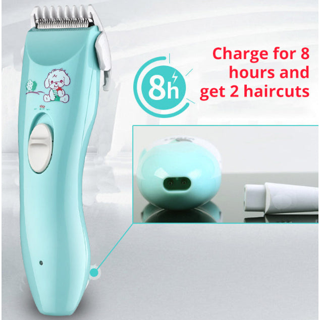 Boo&Bub Rechargeable Automatic Hair Trimmer | Baby Adult Mute Kids Hair Clipper Sleep Haircut Home-Use - Boo & Bub