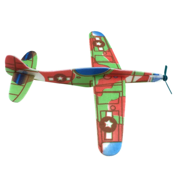 Boo&Bub DIY Hand Throw Aircraft Flying Glider Toy Plane | Airplane Foam Planes Party Goodie Bag Children Kids - Boo & Bub
