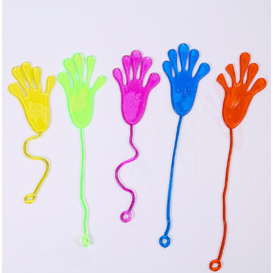 Boo&Bub Kids Sticky Hand Palm | Party Favor Toys Novelties Prizes Birthday Gift toys for children Slime Deformed Toys - Boo & Bub