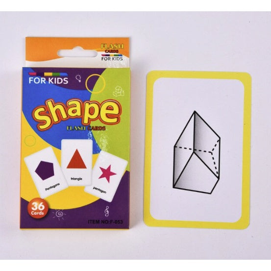 36pcs Double Side Big Flash Cards | Baby Children Cognition Body Parts Animal Fruits Flashcards Montessori - Boo & Bub