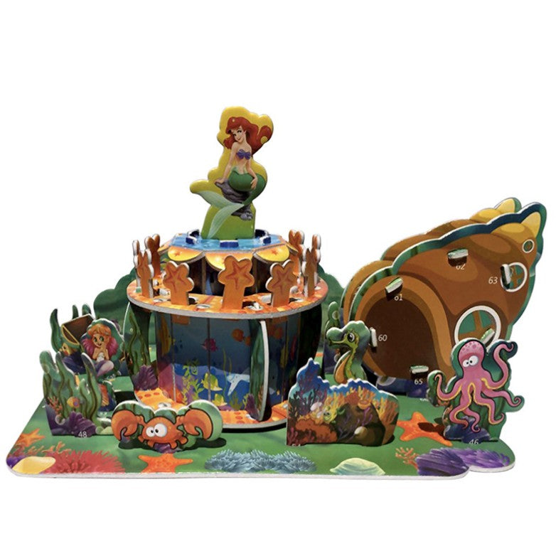 3D DIY Puzzle Castle House | Toys Early Learning Puzzle Jigsaw Interesting Learning Educational Toys For Children - Boo & Bub