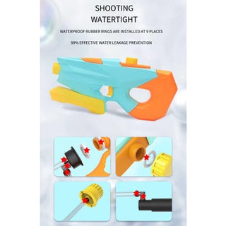 Boo&Bub Kids Water Toys | Summer Watering Game Party Outdoor Squirt | Fighting Play Spray Toys Water Blasters - Boo & Bub