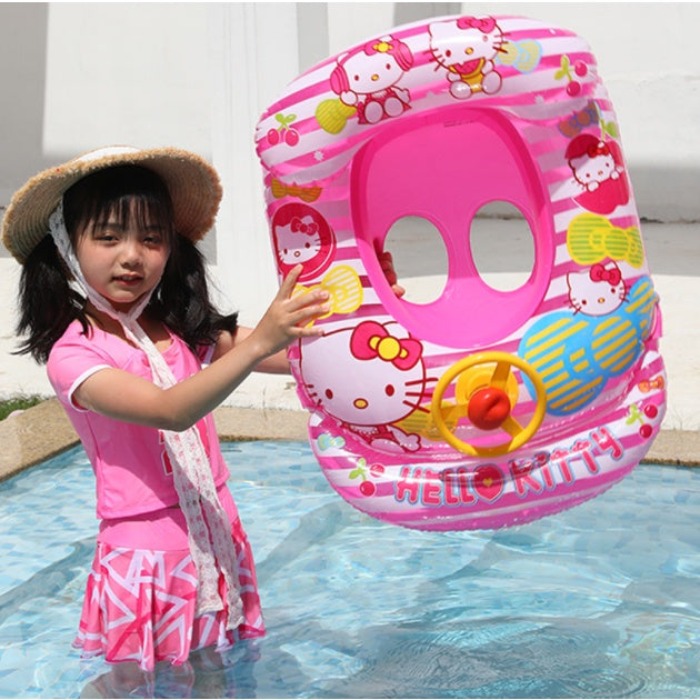 Kids Inflatable Swimming Ring | Baby Kid Children Swim Float Outdoor Pool Beach Pelampung Renang Kanak-Kanak - Boo & Bub