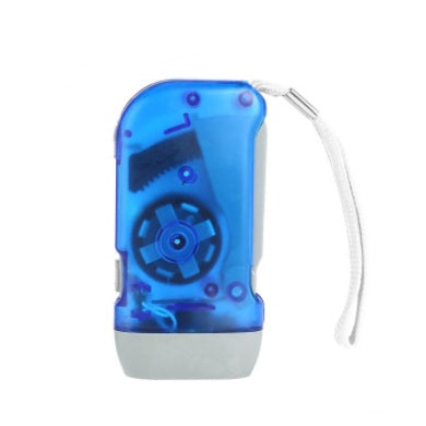 LED Hand Pressing Torch Light | Dynamo Power Wind Up Flashlight Hand Press Crank Camping Lamp Light Outdoor Home - Boo & Bub