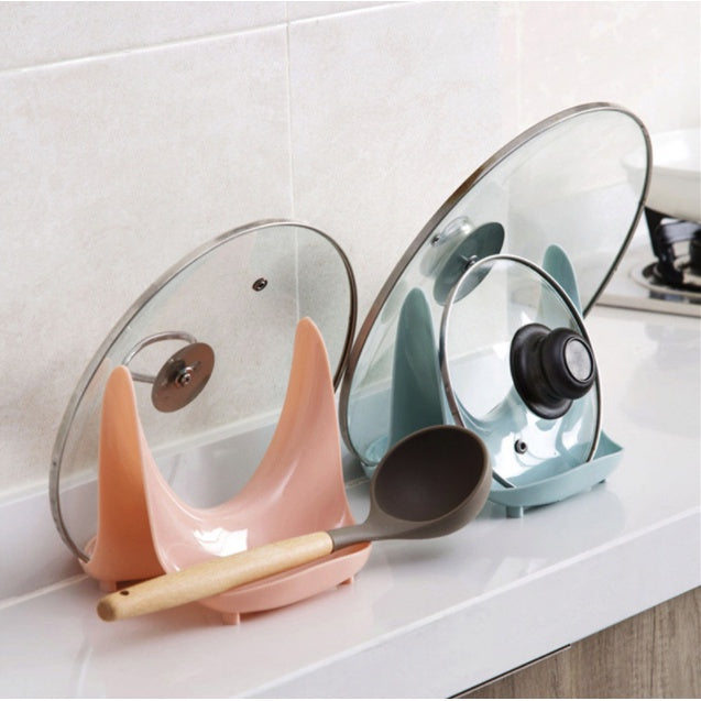 Multifunction Organizer Rack | Spoon Rest Pot Pan Lid Rack Stand Kitchen Holder Tool Kitchen Utensil Pot - Boo & Bub