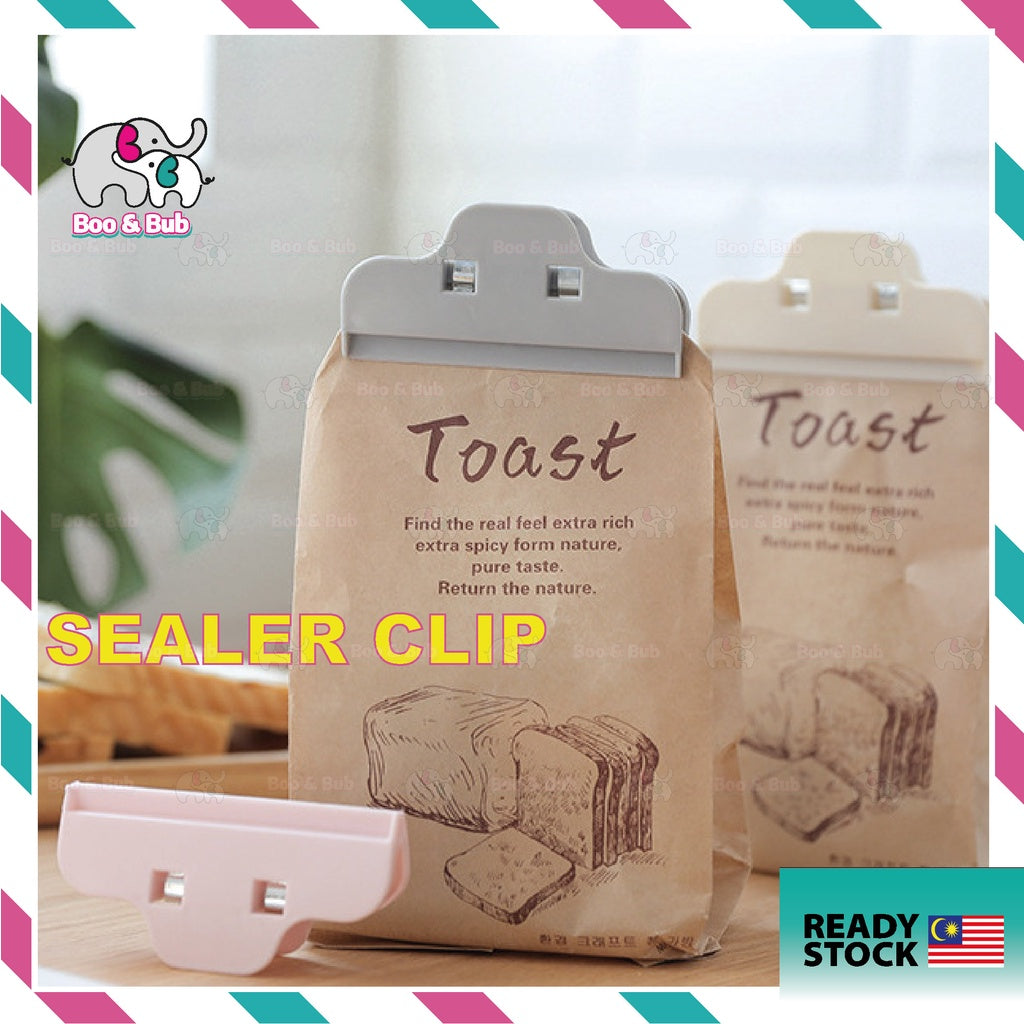 Boo&Bub Clamp Sealer Clip | Food Sealing Clips for Snack Bags - Boo & Bub
