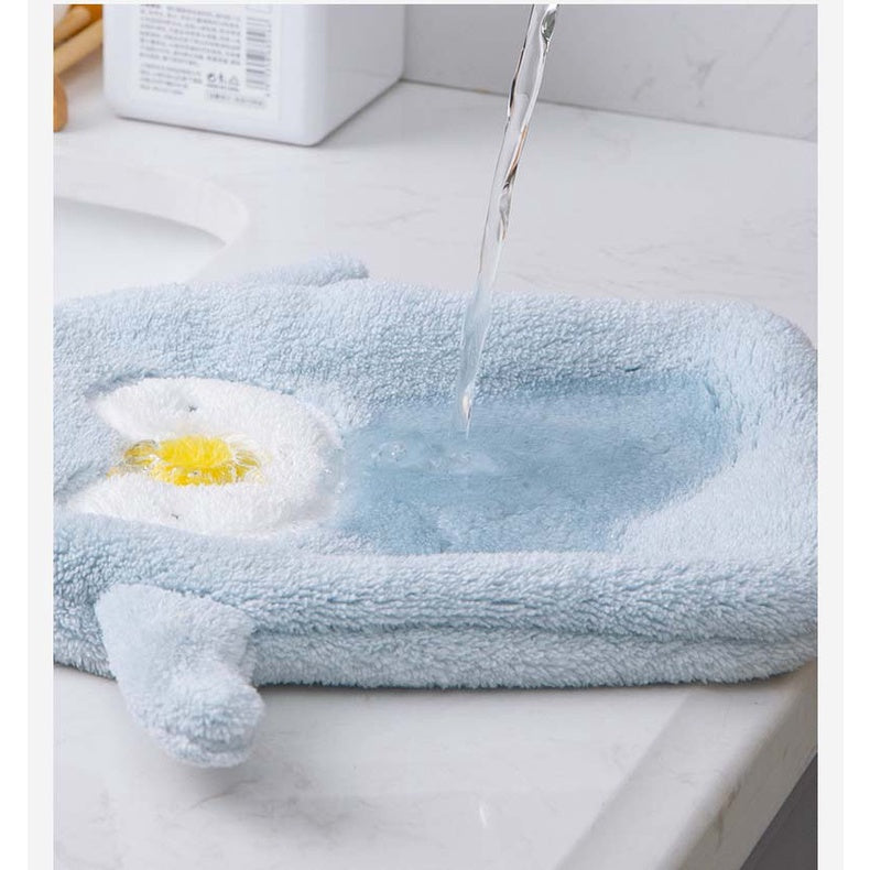 Boo&Bub Kitchen Rag Towel | Cute Animal Quick Drying Hanging Towels - Boo & Bub