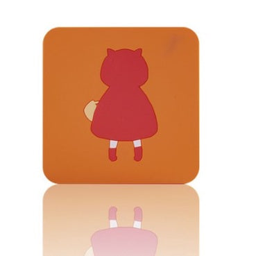 Cartoon Coaster | Heat-resistant Table Mat Bowl | Silicone Coaster Non-slip Desk Decoration Mat - Boo & Bub