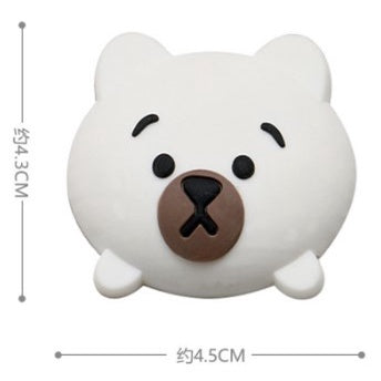Rubber Stopper | Wall Protector Self Adhesive Rubber Door Stopper Handle Guard Anti Hit Bumper Pemegang - Boo & Bub