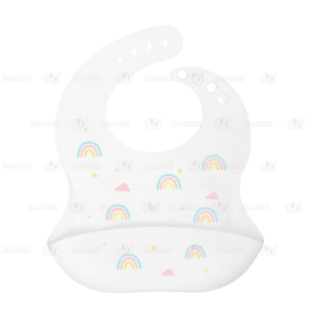 Cartoon Baby Waterproof Bib | Soft Bibs Baby Feeding Dinosaur Kids Girl Boy Adjustable Children Newborn - Boo & Bub