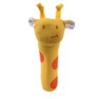 Baby squeaky rattle BB Sticks | Beep Soft Plush Doll Crib Hanging Hand Montessori Educational Toy Animal Doll - Boo & Bub