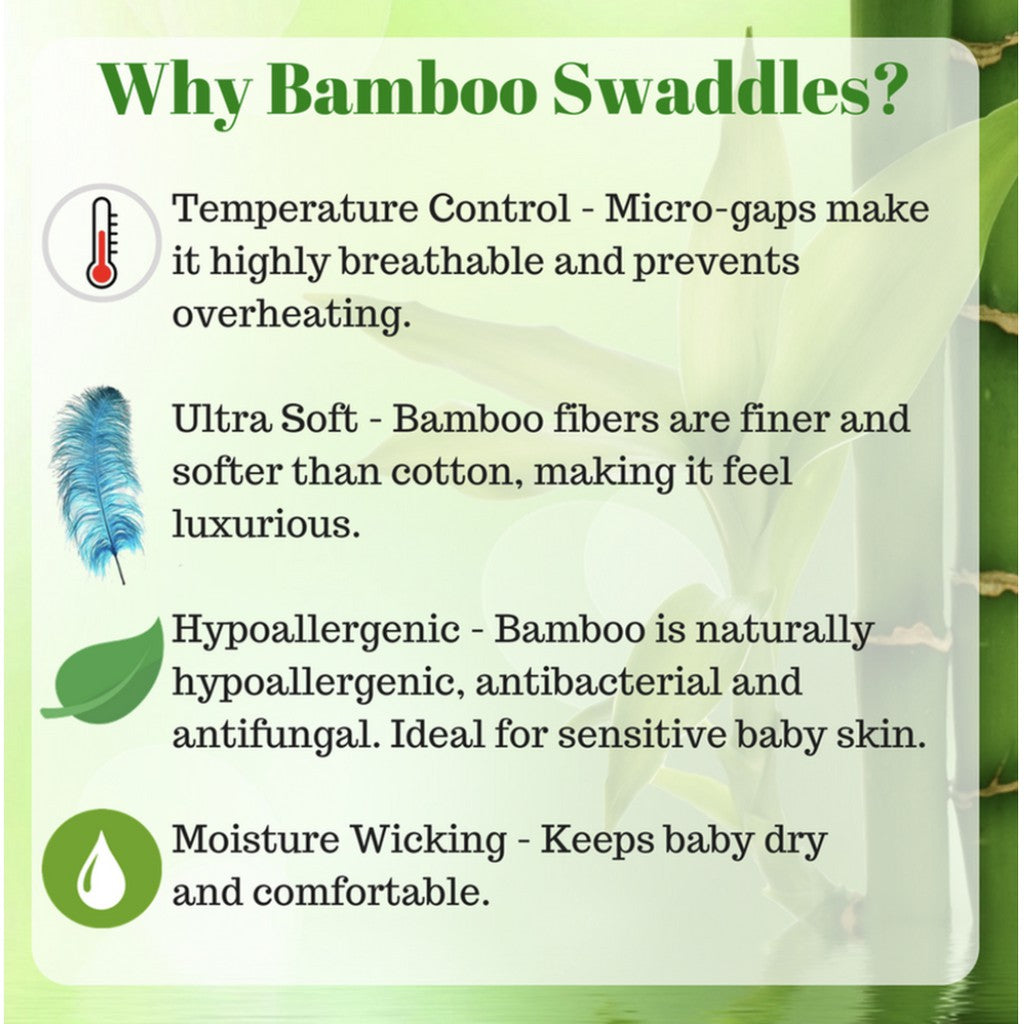 Newborn Baby Muslin Swaddle | Infant bamboo Soft Cloth Nursing Towel Blanket | Kain Lampin Kain Selimut Kain Bedung - Boo & Bub