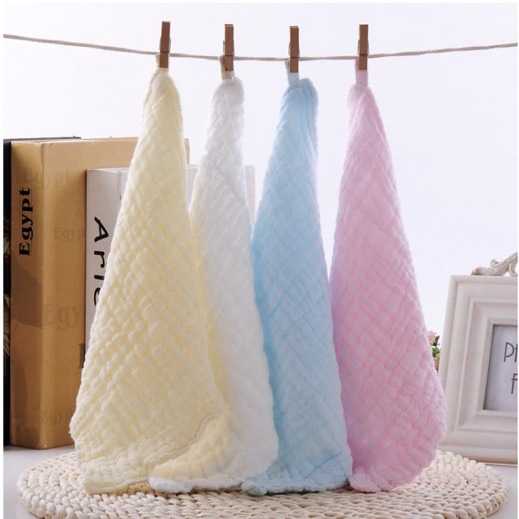 Baby Cotton Soft Six Layers Handkerchief | Newborn Toddler Soft Bath Gauze Feeding Kids Wash 手帕 - Boo & Bub