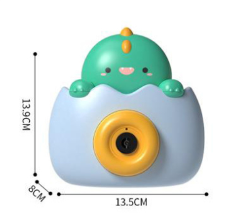 Kids Cartoon Electric Bubble Machine | Soap Automatic Bubble Camera Soap Bubble Toy - Boo & Bub