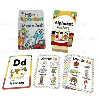 Learning Flash Cards with Erasable Pen | English Kids Educational Toys Alphabet Number Early Learning Flashcard - Boo & Bub