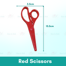 Boo&Bub Scissors With Magnet Tool Supplies Suitable For Home School And Office Craftings - Boo & Bub