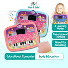 Educational Computer Toy with LED Screen Display | Early Learning Tablet Toddler Multifunction Music Song Toy Kids - Boo & Bub