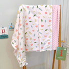 Boo&Bub 120 x 75 CM Baby Baby Dot Blanket | Quilt Flannel Fleece Infant Swaddle Wrap Selimut Kanak-Kanak 婴儿豆豆被 - Boo & Bub