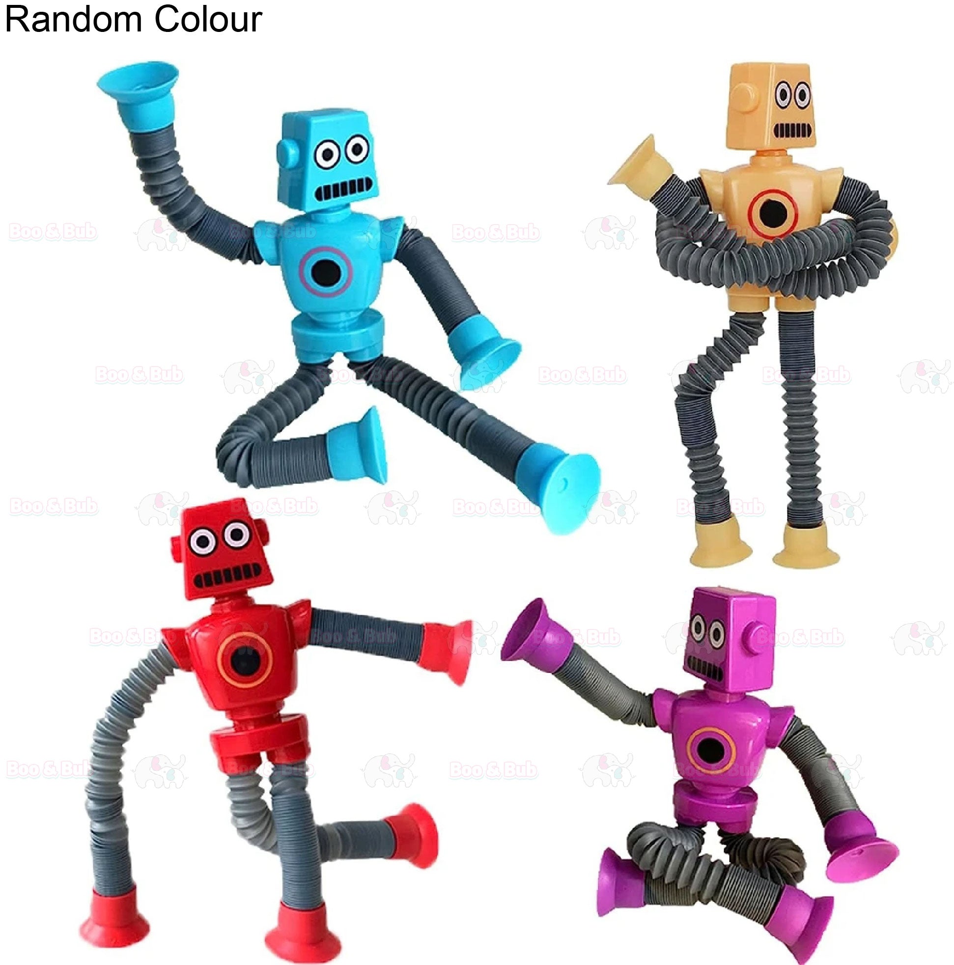 Boo&Bub Pop Tubes Fidget Toy Autism Toys Sensory Stretch Tubes Creative Educational Pipe - Boo & Bub