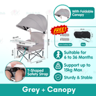 Boo&Bub Baby Dining Chair Multifunctional Foldable and Portable Outdoor Beach Seat Baby Furniture Supplies - Boo & Bub