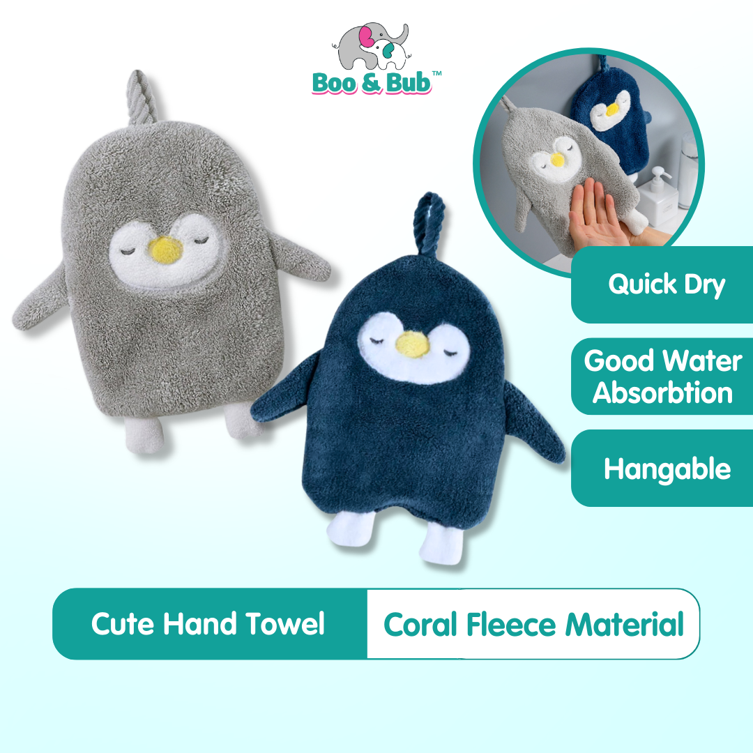 Boo&Bub Kitchen Rag Towel | Cute Animal Quick Drying Hanging Towels - Boo & Bub