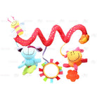 Hanging Rabbit Elephant Toy | Bed baby Hand Bell Safety Seat Plush Toy Multifunctional Plush Stroller Mobile Gifts - Boo & Bub