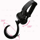 2PCS Baby Stroller Hooks | Pram Rotate 360 Diaper Bag Hanger Baby Kids Activity Gear Stroller Accessories - Boo & Bub