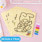 Creative DIY Sand Painting | Kid Montessori Toy Children Crafts Art Drawing Paper Educational Toy - Boo & Bub