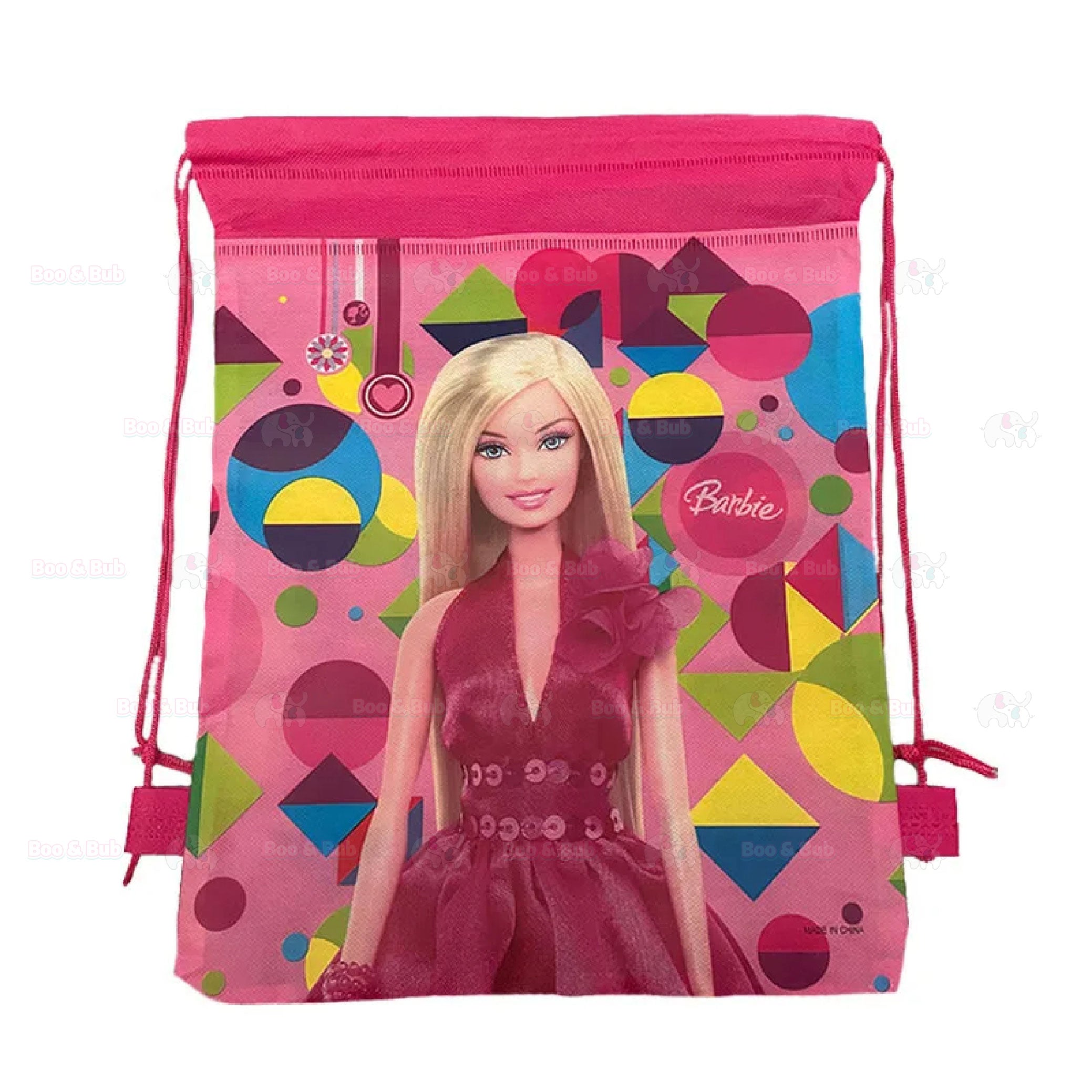 Cartoon Drawstring Pocket Storage Bag | Little Girl Party Decorate Gift Accessories Kids Toys Christmas Gifts - Boo & Bub