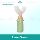 Children U-Shape Toothbrush | U shape Manual Tooth brush Kids Teeth Cleaning Tool Silicone Teeth Cleaning - Boo & Bub