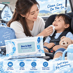 40 pcs Baby Hand Mouth Wipes / Wet Tissue | Alcohol-free, paraben-free, fragrance-free wipe / Tisu Basah Bayi