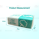 [30 Packs/ Carton] Boo&Bub Bamboo Tissue 3Ply 1 Carton Soft Facial Tissue tisu - Boo & Bub