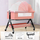 Boo&Bub Newborn Folding Baby Crib Multifunction Portable Baby Cot Adjustable portable baby Bed travel cot katil bayi - Boo & Bub