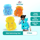 Children's Life Vest Jacket | Swimsuit Inflatable floatable Baby Pools Swimming Water Float Kids safety - Boo & Bub