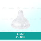 Wide Neck Baby Puting Teat (Anti Colic) | Replacement Nipple Bottle Silicone Botol Susu BPA Free Lembut - Boo & Bub