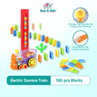 80 PCS Domino Train - Boo & Bub