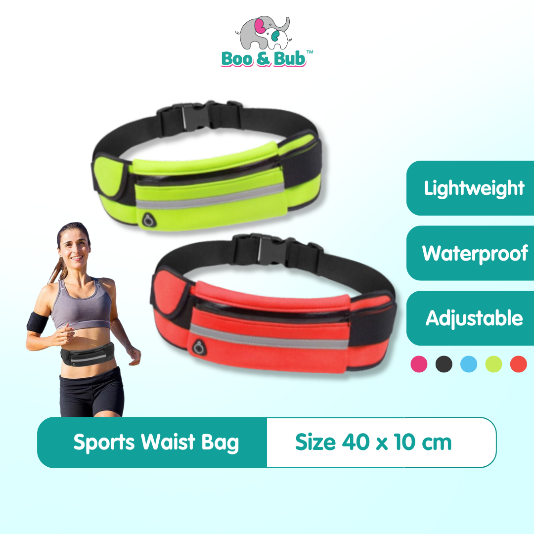 Sports Waist Bag | Waterproof running Sports Belt Gym Phone Holder Women Men Hold Water Bicycle Run Belt Waist - Boo & Bub