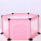 Children's Playpen Fench | Baby Toddler Children Net Playground Hexagon Barrier Baby Child Safety Kids Ocean Ball - Boo & Bub